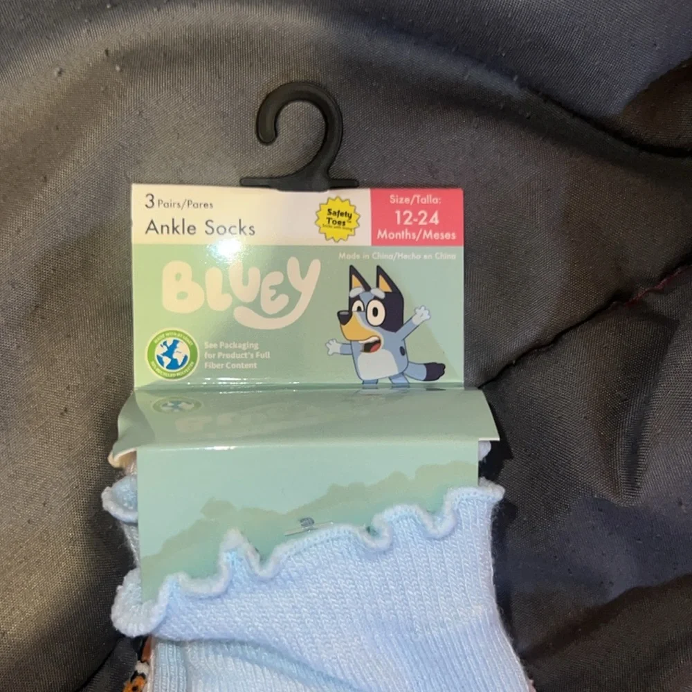 COPY - Bluey Ankle Socks for Kids